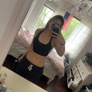 Fabletics Black Sports Bra